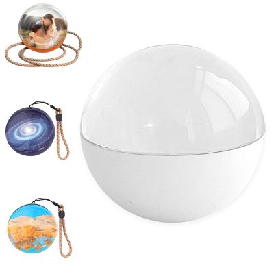 2.7inch Videos And Photo Player Ball with Digital Display,2025 New Crystal Ball Video Player,Video Sphere,3D Stereoscopic Visual Effect,for Recording Beautiful Moments and Preserving Memo(Color:White)