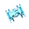 Rc Car Parts For Axial For SCX24 90081 1/24 Metal Aluminum Alloy Middle Gearbox For Chassis Plate Transmission Box Skid Plate RC Car Upgrade Parts(Blue) view 1