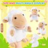 Animal Hand Puppets 11 Inch Safari Jungle Zoo Woodland Puppet Rainforest Grassland Animals Role-Playfor Kids Storytelling Imaginative Pretend Play Teaching Preschool Learning Educational(Sheep) view 2