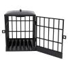 LAISANIM Innovative Prison on a Mobile Phone to Limit Access to Classes and Office, Telephone Cage with a Lock Key (All Black) view 2