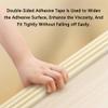 Foam Edge Protectors Self-Adhesive W Shape Table Protectors Corners Cushion Bumper, Edge Children's Anti Collision Strip for Glass Furniture Fireplace(Beige,5m/16.4ft) view 4