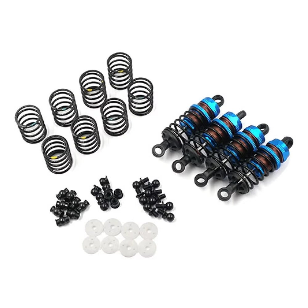 4pcs 1/10 Aluminum Large Diameter 55mm Shock Absorber Set #BBG-0055 Suitable For RC Car Tracked Vehicle Parts And Accessories Upgrade Replacement And Use RC Car Shock Absorber
