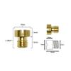 15PCS M6 88-150 Replace Screw Fit For Carburetor sha phbg Main Nozzle Injector nc phva Jet Pilot view 3