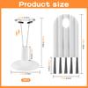 6 Pack Adjustable Doll Stand, Display Holder Support for 4-6 Inches Dolls view 2