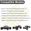 4PCS Shock Absorbers Spring for ARRMA1/8 Outcast Kraton Notorious 6S 1/7 Fireteam Big Rock, 2.0mm Steel Shock Spring Absorption Replace ARA330780 ARA330782,Front 80mm / Rear 90mm (Gold) view 4