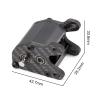 Rc Parts For LCG Rig 1/10 Ultralight Dual Motor Transmission 48P Overdrive Dig Tiny Gearbox RC Crawler(Black) view 2