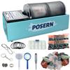 POSERN 6LBS Rock Tumbler with Double Transparent Drums view 1