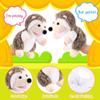Animal Hand Puppets 11 Inch Safari Jungle Zoo Woodland Puppet Rainforest Grassland Animals Role-Playfor Kids Storytelling Imaginative Pretend Play Teaching Preschool Learning Educational(Hedgehog) view 3