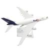 16CM Airplane Model for FedEx Cargo Logistics Airbus A380 Airlines Aircraft Diecast Metal Plane Playkits view 2