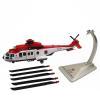 1 32 Scale for EC225 Maritime Rescue Helicopters Diecasts Collectible Aircraft Model Metal Miniatures Plane Playkits view 4