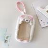 Miniature Storage Organizer  Compact Doll Carrying Case with Transparent Display, Dustproof Portable Collectibles Pouch, Lightweight Multifunctional Holder | Travel Birthday Gift Backpack Toy Coin view 4