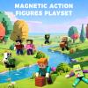 Annexfun 20 PCS Magnetic Blocks with Action Figures 2026 STEM Magnetic Building Blocks for Kids Christmas, Creative Educational Play Set for Boys & Girls view 3