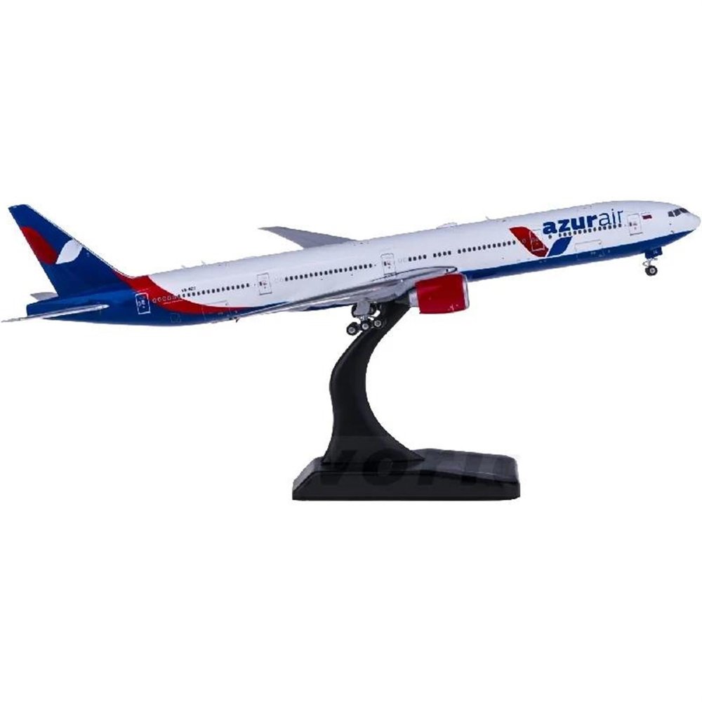1 400 Scale for PH11549 Azur Air 777-300ER VQ-BZC Diecast Aviation Miniature Plane Metal Airplane Model Playkits