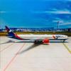 1 400 Scale for PH11549 Azur Air 777-300ER VQ-BZC Diecast Aviation Miniature Plane Metal Airplane Model Playkits view 4