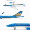 1 400 Scale for XX4493 Vietnam Airlines A320neo VN-A513 Diecasts Miniatures Aircraft Model Metal Plane Playkits view 2
