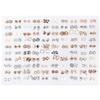 BOGEEL Beautiful Earrings 100 Pairs Assorted Styles Earrings All-Match for Daily Wear view 1