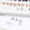 BOGEEL Beautiful Earrings 100 Pairs Assorted Styles Earrings All-Match for Daily Wear view 3
