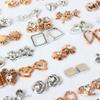 BOGEEL Beautiful Earrings 100 Pairs Assorted Styles Earrings All-Match for Daily Wear view 4