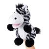 Animal Hand Puppets 11 Inch Safari Jungle Zoo Woodland Puppet Rainforest Grassland Animals Role-Playfor Kids Storytelling Imaginative Pretend Play Teaching Preschool Learning Educational(Zebra) view 1