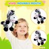 Animal Hand Puppets 11 Inch Safari Jungle Zoo Woodland Puppet Rainforest Grassland Animals Role-Playfor Kids Storytelling Imaginative Pretend Play Teaching Preschool Learning Educational(Zebra) view 4
