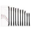 For Axial For SCX10 90046 1/10 10Pcs/Set Metal Link Set Rod End RC Crawler Car Tracked Vehicles Accessories Upgrades And Replacements Repairs RC Car Upgrade Part view 2