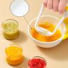 BOGEEL Baby Food Masher Bowl with Bowl Handle and Food Masher Toddler Grinding Bowl Potato Masher Bowl Set Mill Bowl view 4