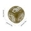 BOGEEL 10Pcs Rock Paper Scissor Game Dices 6 Sided Acrylic Rounds Corner Dices Party Finger Guessing Game Dices Family Parties view 3