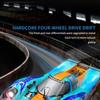 16307Pro Brushless 45KM/H High Speed RC Drift Car with 7-Mode Demon & Angel Eye LED Lights, 4WD Remote Control Sport Racing Drifting Car for Adults view 3