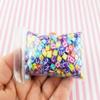 Assorted Polymer Clay Kawaii Alphabet Sprinkles, Letter Sprinkle Mix Decoden Funfetti Jimmies for Crafts, Resin, Slime, Nail Art Decoration (15 gram bag) view 2