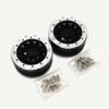 All Aluminum 1.9 Inch Beadlock Wheel Rims Wheel Hub 55 * 28 * 12 * 4 2pcs for 1/10 Crawler RC TRX-4 TRX6 SCX10 D90 Redcat Gen8 Gen7 12mm Hex view 1