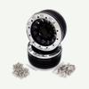 All Aluminum 1.9 Inch Beadlock Wheel Rims Wheel Hub 55 * 28 * 12 * 4 2pcs for 1/10 Crawler RC TRX-4 TRX6 SCX10 D90 Redcat Gen8 Gen7 12mm Hex view 3