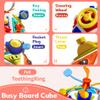 22-in-1 Baby Busy Board Activity Cube Toys, Montessori Sensory Toy for for Toddler 1-3, Early Educational Travel Toy for 1 Year Old Kid , Fine Motor Skills Gifts for Infant 6-12/12-18 M+ Boys & Girls view 4