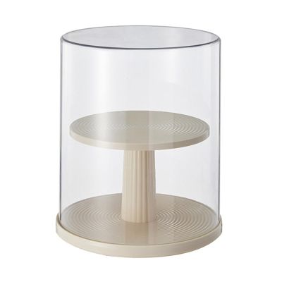 360 Degree Rotation Anime Display Case for Action Figures and Collectibles Storage Container