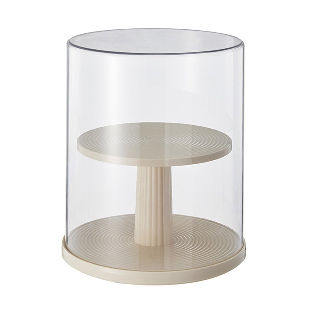 360 Degree Rotation Anime Display Case for Action Figures and Collectibles Storage Container