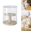 360 Degree Rotation Anime Display Case for Action Figures and Collectibles Storage Container view 2