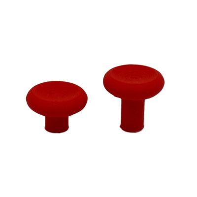 1 Pair Modified Rocker Cap for Legion Go Game Handle Controller Replacement Rocker Joystick Shell Black (red)