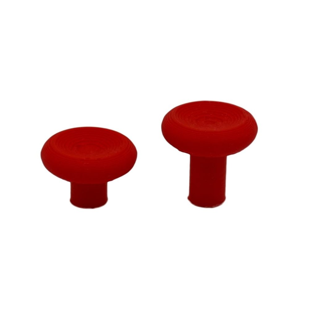 1 Pair Modified Rocker Cap for Legion Go Game Handle Controller Replacement Rocker Joystick Shell Black (red)