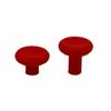 1 Pair Modified Rocker Cap for Legion Go Game Handle Controller Replacement Rocker Joystick Shell Black (red) view 1