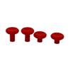 1 Pair Modified Rocker Cap for Legion Go Game Handle Controller Replacement Rocker Joystick Shell Black (red) view 2