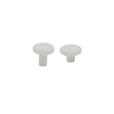 1 Pair Modified Rocker Cap for Legion Go Game Handle Controller Replacement Rocker Joystick Shell Black (White)