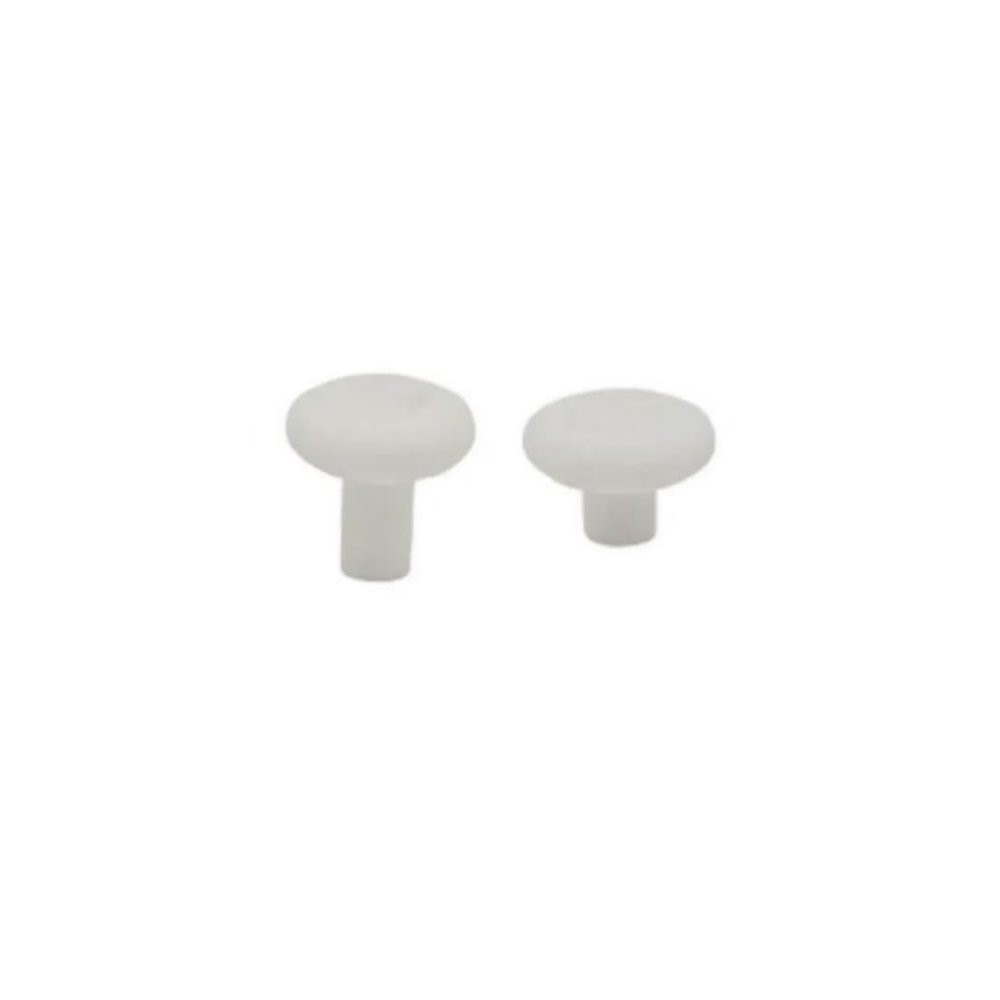 1 Pair Modified Rocker Cap for Legion Go Game Handle Controller Replacement Rocker Joystick Shell Black (White)