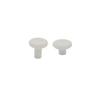 1 Pair Modified Rocker Cap for Legion Go Game Handle Controller Replacement Rocker Joystick Shell Black (White) view 1