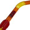 Upgrade Edition Racetrack Connectors Compatible with Hot Wheels, 45 Degree Turn, Build Epic Racetracks 4Packs Yellow view 3