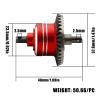 1/10 Front Rear Differential Upgrades Diff for 1/10 Traxxas Slash Rustler Stampede Hoss 4x4 VXL Ford 1502PCS #45 Steel Differential, Replaced #5381#6882#5379(Red) view 2