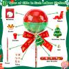 CZWZ 216Pcs Giant Lollipop Christmas Classroom Gifts for Kids, 24 Set Giant Lollipop with Pencils, Stickers, Erasers for Classroom School Exchange Christmas Party Favors Supplies view 3