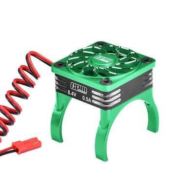 Aluminum High Speed Cooling Fan 20000 RPM Compatible with 36mm Motor for Traxxas 1:16 Mini Maxx/Mini Slash/XRT VXL 3S / 1:8 Jato 4X4 Upgrades - Green