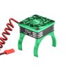 Aluminum High Speed Cooling Fan 20000 RPM Compatible with 36mm Motor for Traxxas 1:16 Mini Maxx/Mini Slash/XRT VXL 3S / 1:8 Jato 4X4 Upgrades - Green view 1