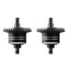 1/10 Front Rear Differential Upgrades Diff for 1/10 Traxxas Slash Rustler Stampede Hoss 4x4 VXL Ford 1502PCS #45 Steel Differential, Replaced #5381#6882#5379(Black) view 1