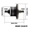 1/10 Front Rear Differential Upgrades Diff for 1/10 Traxxas Slash Rustler Stampede Hoss 4x4 VXL Ford 1502PCS #45 Steel Differential, Replaced #5381#6882#5379(Black) view 2