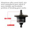 1/10 Front Rear Differential Upgrades Diff for 1/10 Traxxas Slash Rustler Stampede Hoss 4x4 VXL Ford 1502PCS #45 Steel Differential, Replaced #5381#6882#5379(Black) view 4